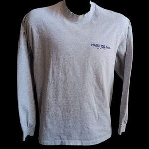 Vintage T-Shirt XL Single Stitch 1990's Mens Tee XL 100.3 fm OTTOWA CANADA RADIO